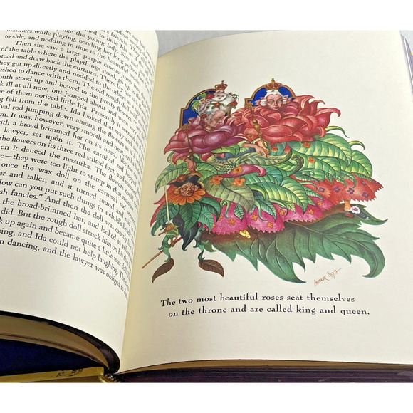 Hans Christian Andersons Fairy Tales 1977 Printing Illustrated Junior Library HC - Picture 11 of 13